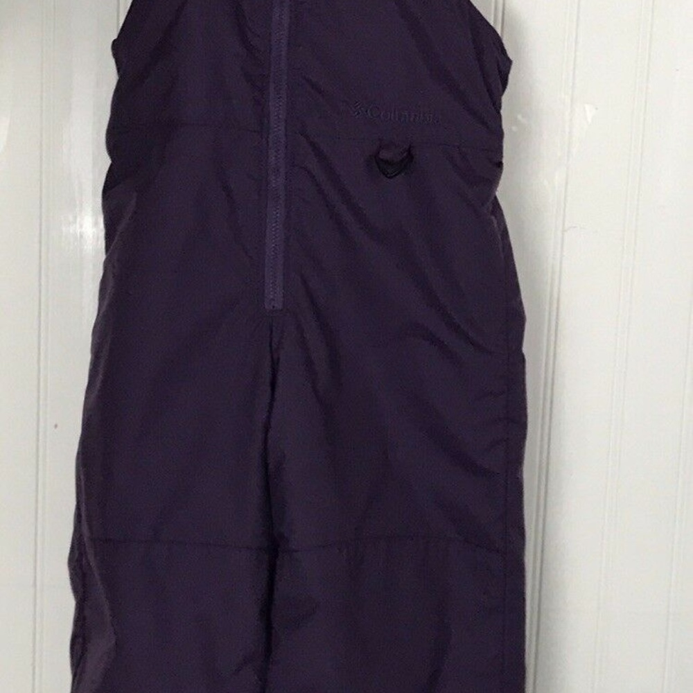 GIRLS COLUMBIA SNOW SKI SUITE SIZE 4/5 GIRLS PLUMB